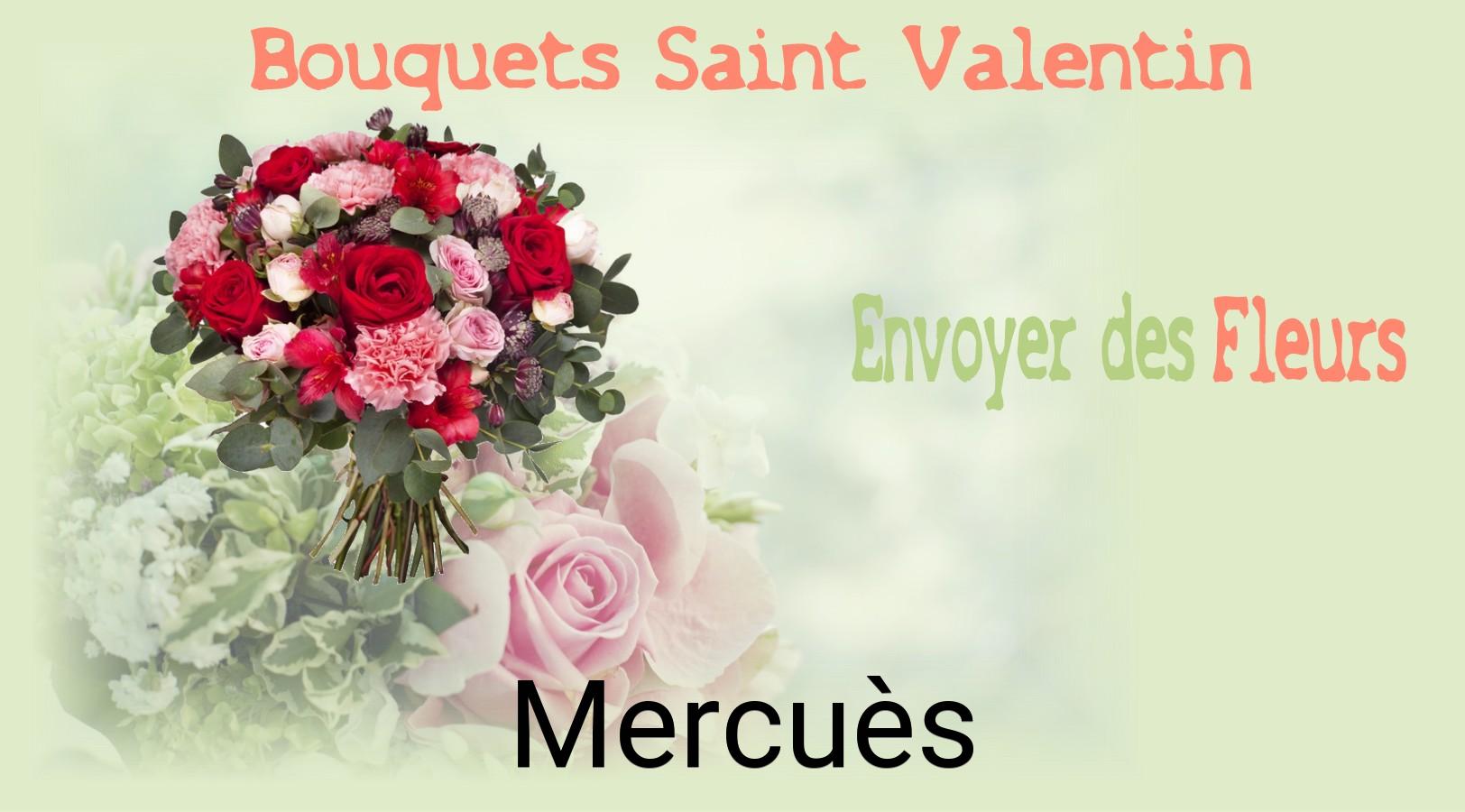 Roses de Saint-Valentin livrées à Mercuès